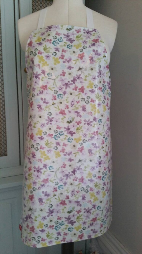 DOGS ADULT AND CHILDS 100/% COTTON COATED PVC OILCLOTH APRONS 5 SIZES WIPE CL