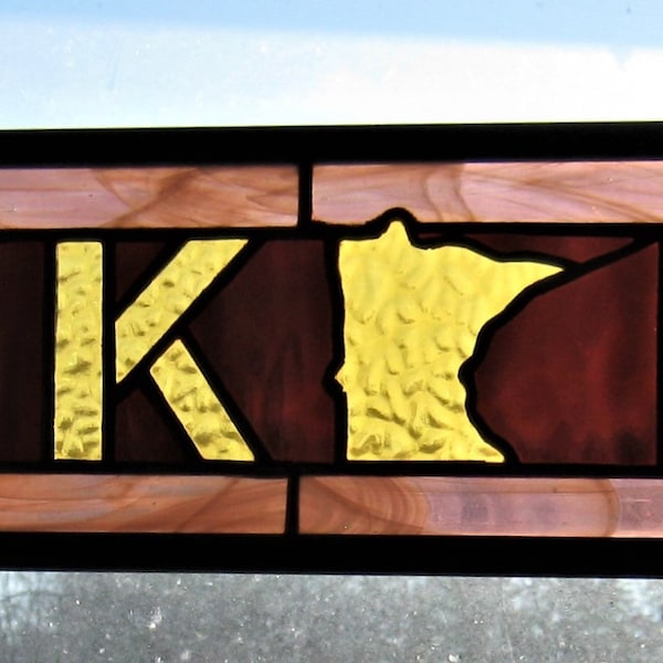 Minnesota Stained Glass Etsy