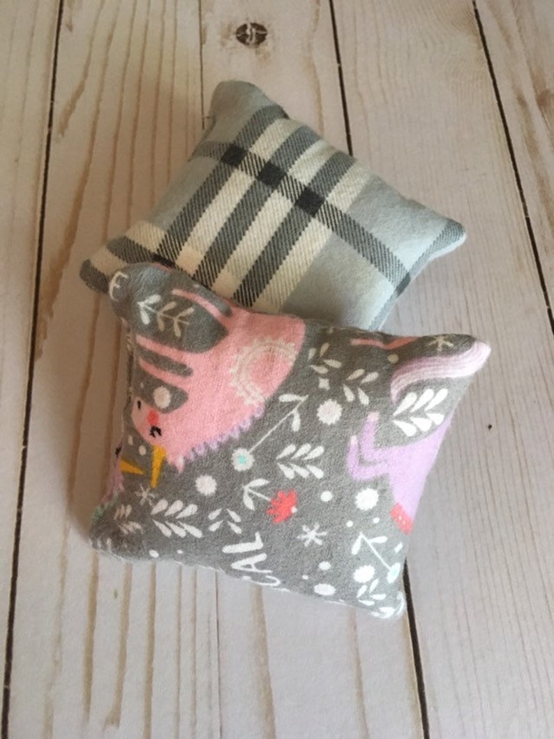 Catnip Pillow Toys Set of 2 Etsy