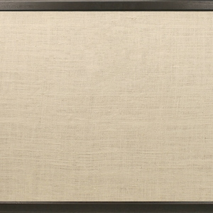 35x25 black wood frame with off white burlap-horizontal orientation