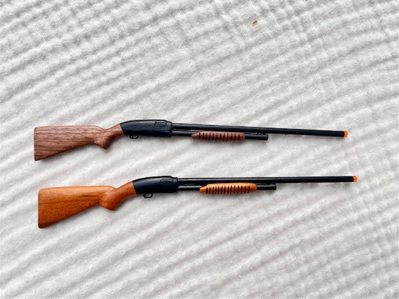 Miniature Black Walnut or Cherry Wood Pump Shotgun - Etsy