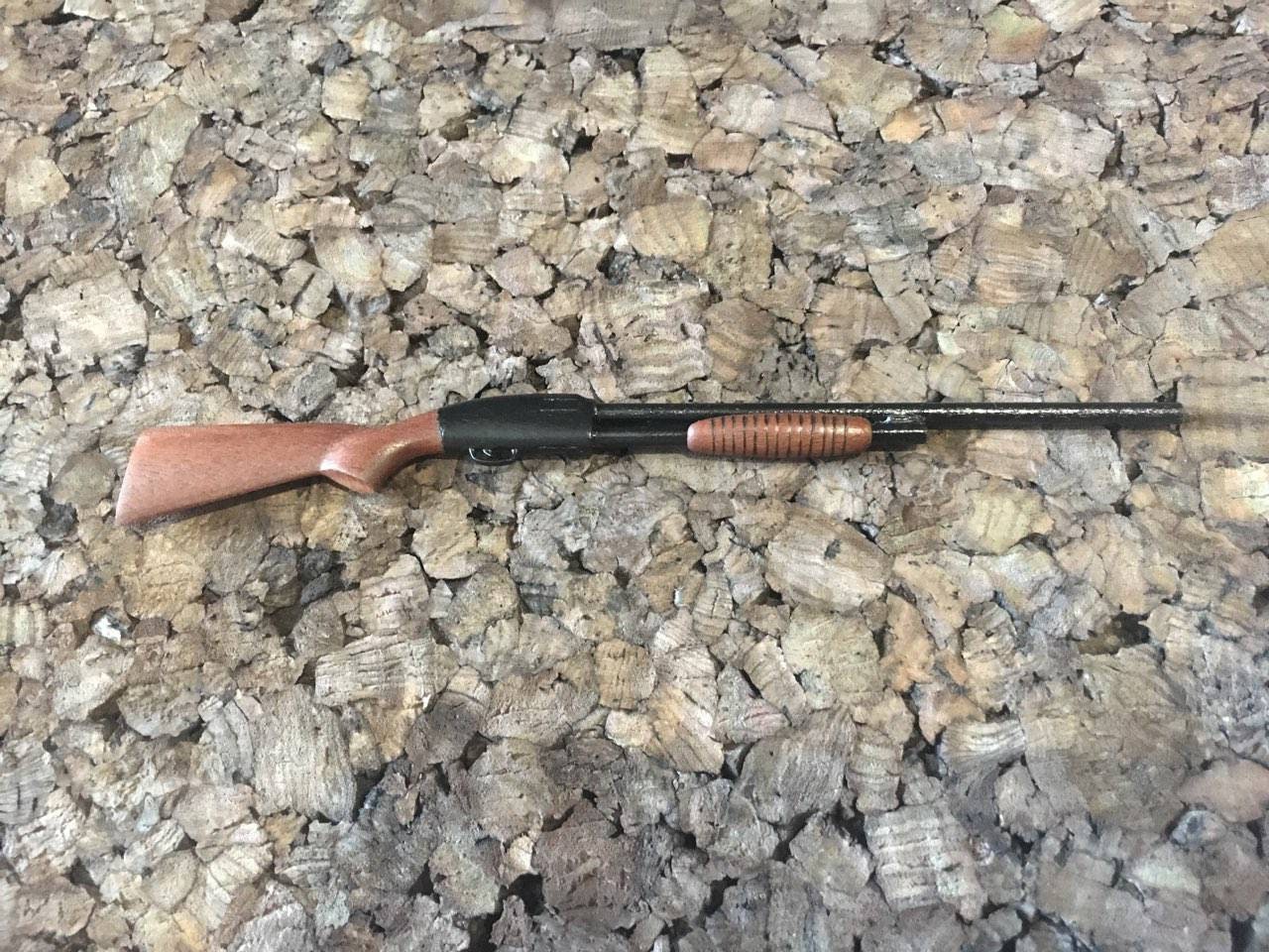 Winchester model 12 shotgun
