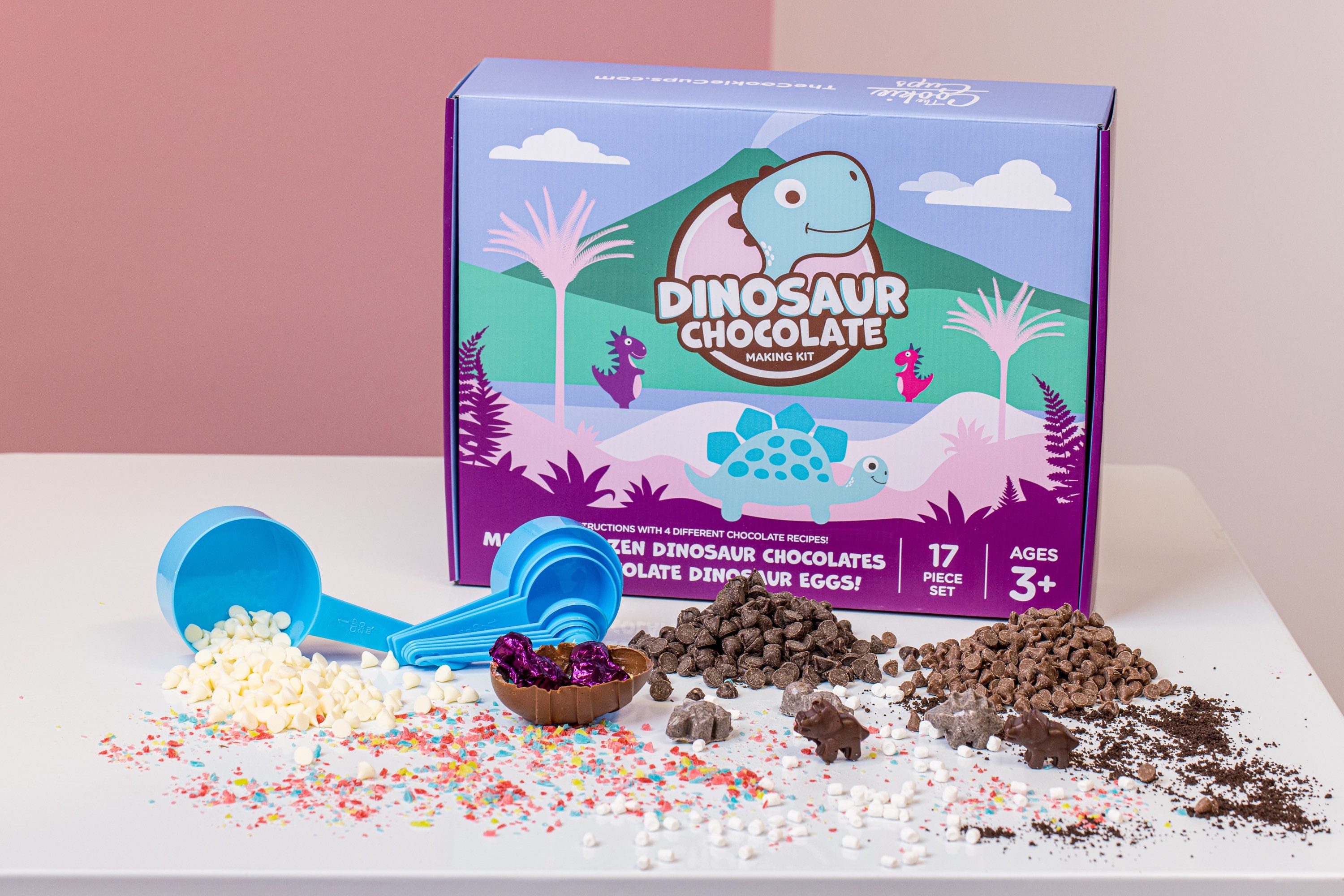 Dinosaur Chocolate Making Kit - Three Sisters Bake