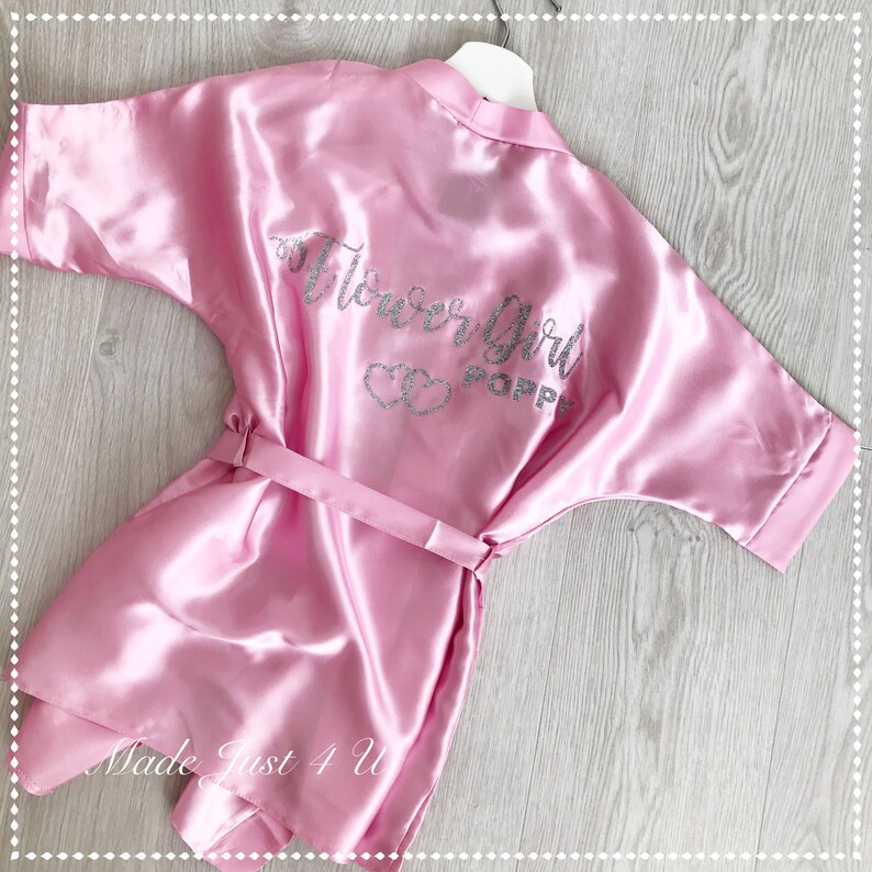 Personalised wedding robes bridal dressing gowns bridesmaid Etsy