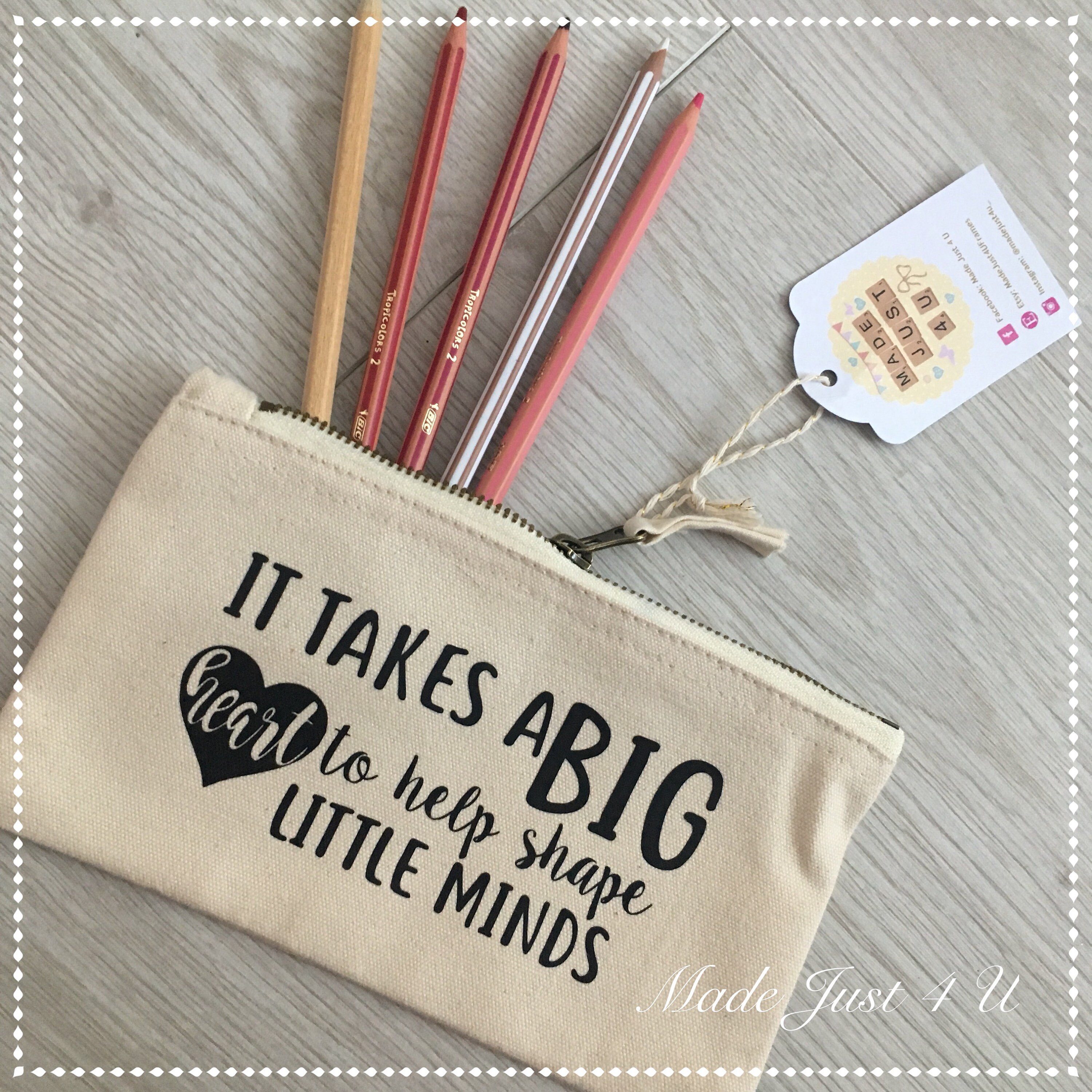 Personalised Teacher Things Pencil Case Teacher Gift | Etsy
