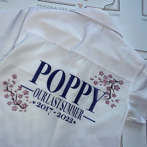 Our Last Summer Leavers Shirt Leavers 2022 Personalised Etsy