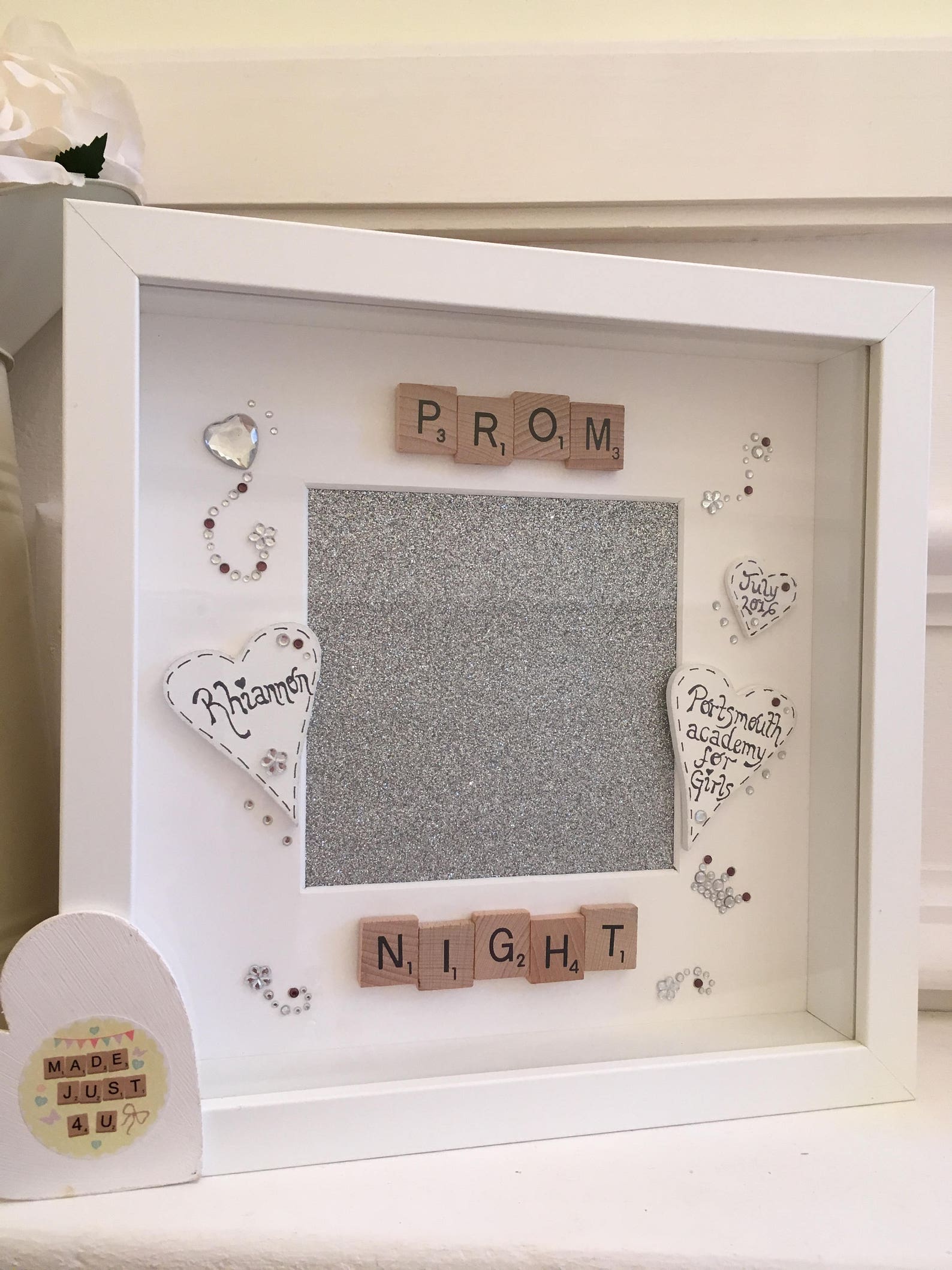 Prom photo frame prom night gift end of school gift school Etsy
