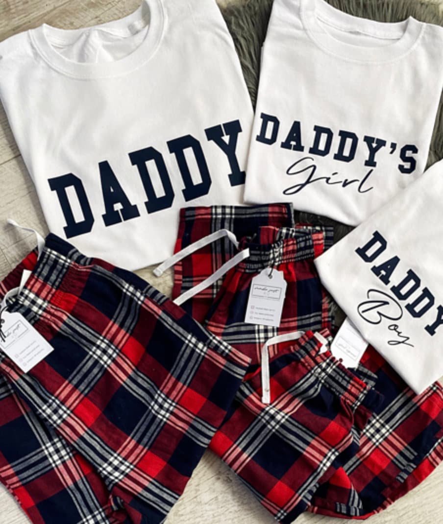 Father Son Pajamas Etsy UK