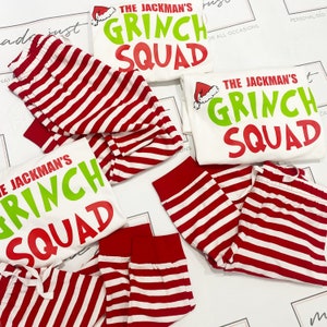 Etsy grinch pajamas outlet