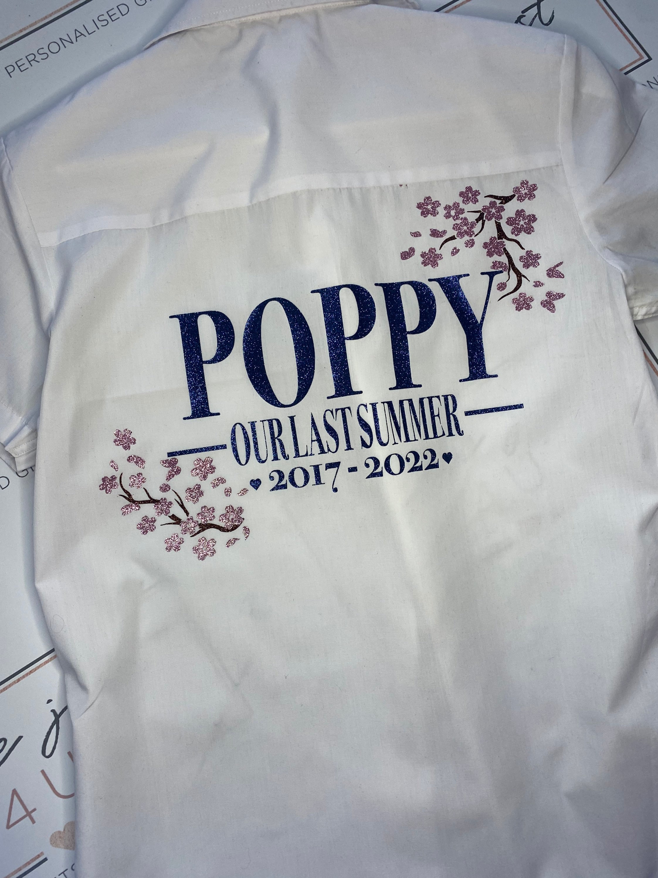 Our Last Summer Leavers Shirt Leavers 2022 Personalised Etsy UK