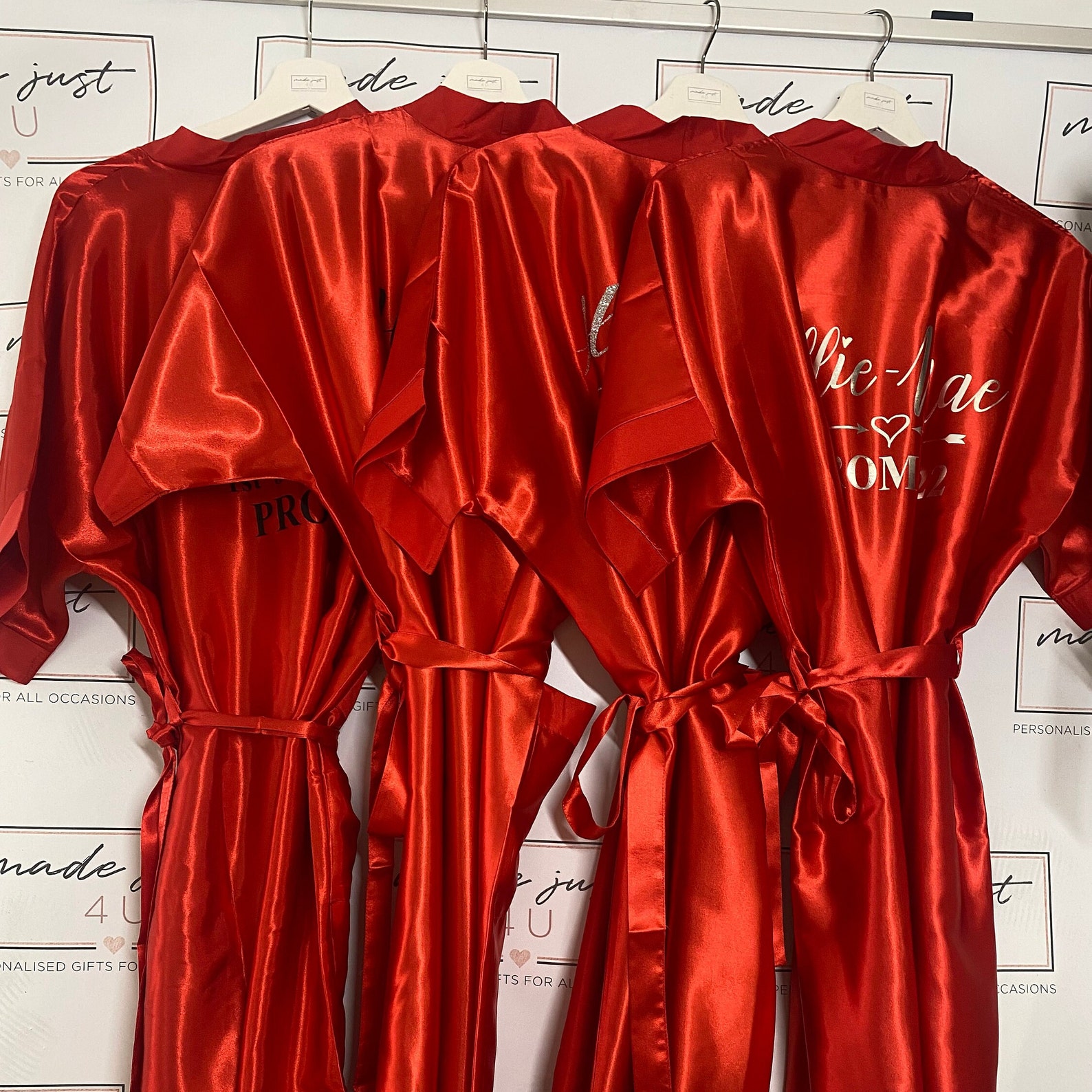 Prom Robe Called Personalised PROM Robes, Prom Dressing Gowns, Prom Gift,bride, Prom ...
