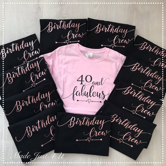 Blusas de cumpleaños personalizadas sales