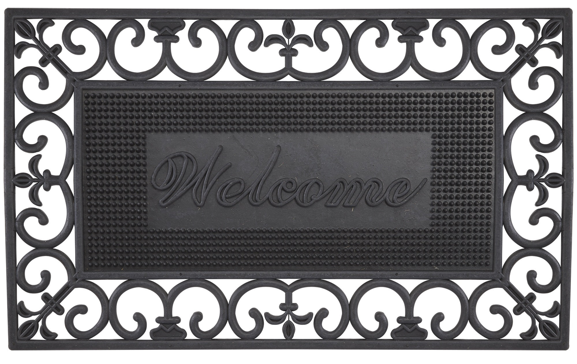 Wrought Iron Outdoor Decor Doormat Collection Non Slip Heavy | Etsy New