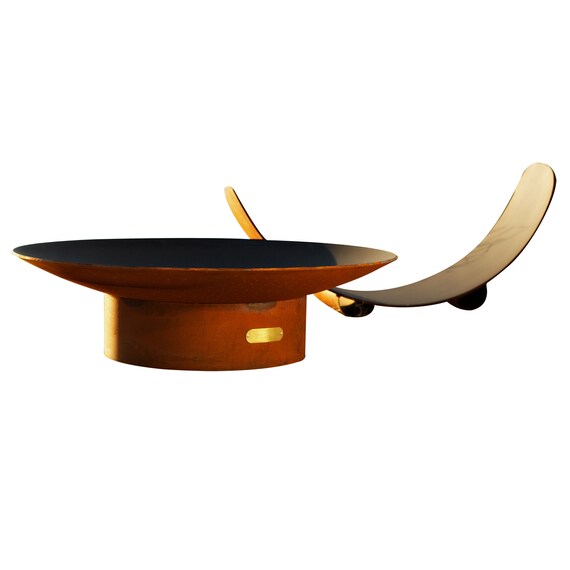 Asia Outdoor Fire Pit Bowl Patio Fireplace Natural Gas Liquid Etsy