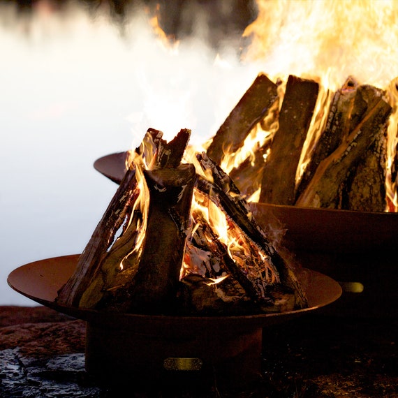 Asia Outdoor Fire Pit Bowl Patio Fireplace Natural Gas Liquid Etsy