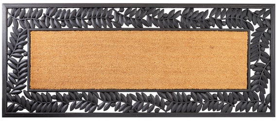 Wrought Iron Rubber Coir Doormat Collection Indoor Outdoor Welcome Door Mats Entrance Mats Free Shipping