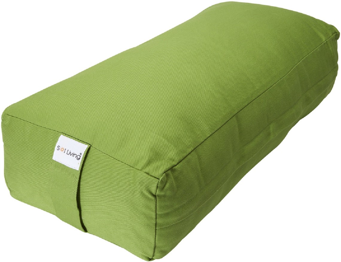 Organic Cotton Rectangular Yoga Bolster Yoga Cushion for Full Etsy