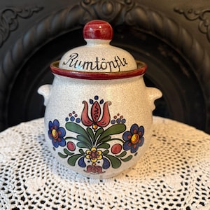 Marzi and Remi German Porcelain Vintage Rumtopfle Rum Pot 1964 Rumtopf