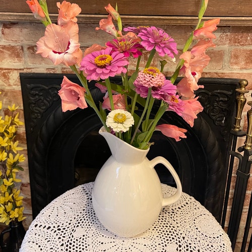 Vtg Large 24 Oz Corning Ware Vision Cranberry Grab It Bowl V-240-B