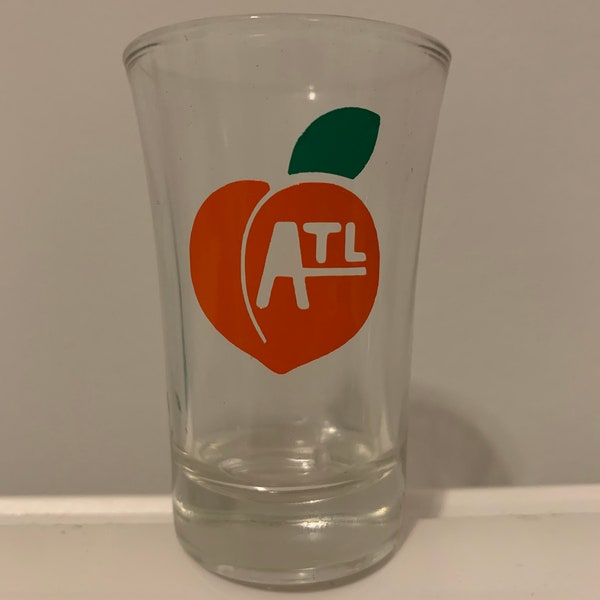 Atlanta Shot Glass Etsy