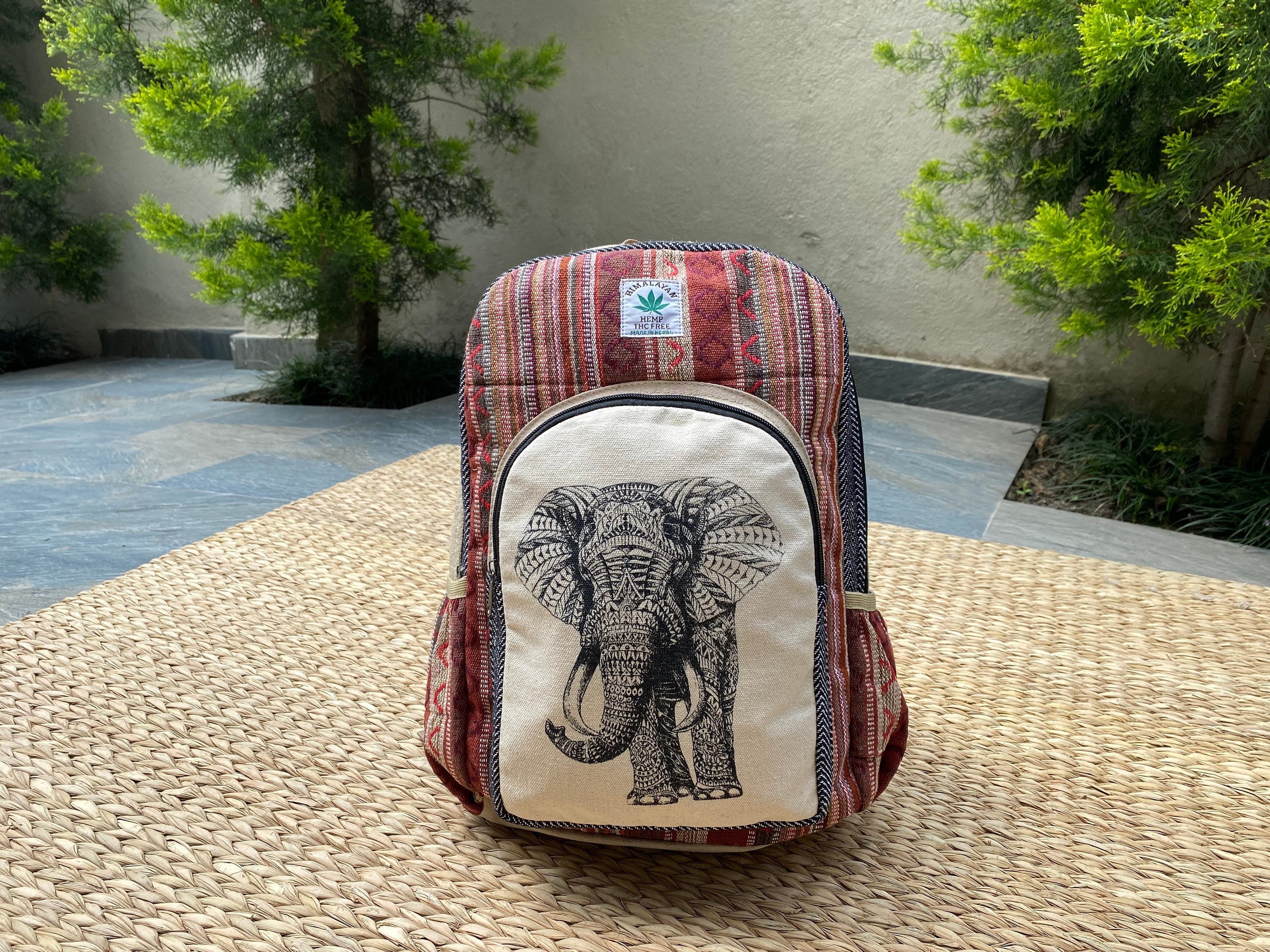 Elephant Hemp Bag - Etsy display picture 2