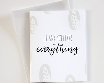 Thank You For Everything