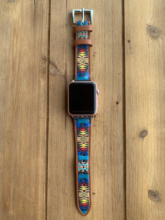 western apple watch band 44mm