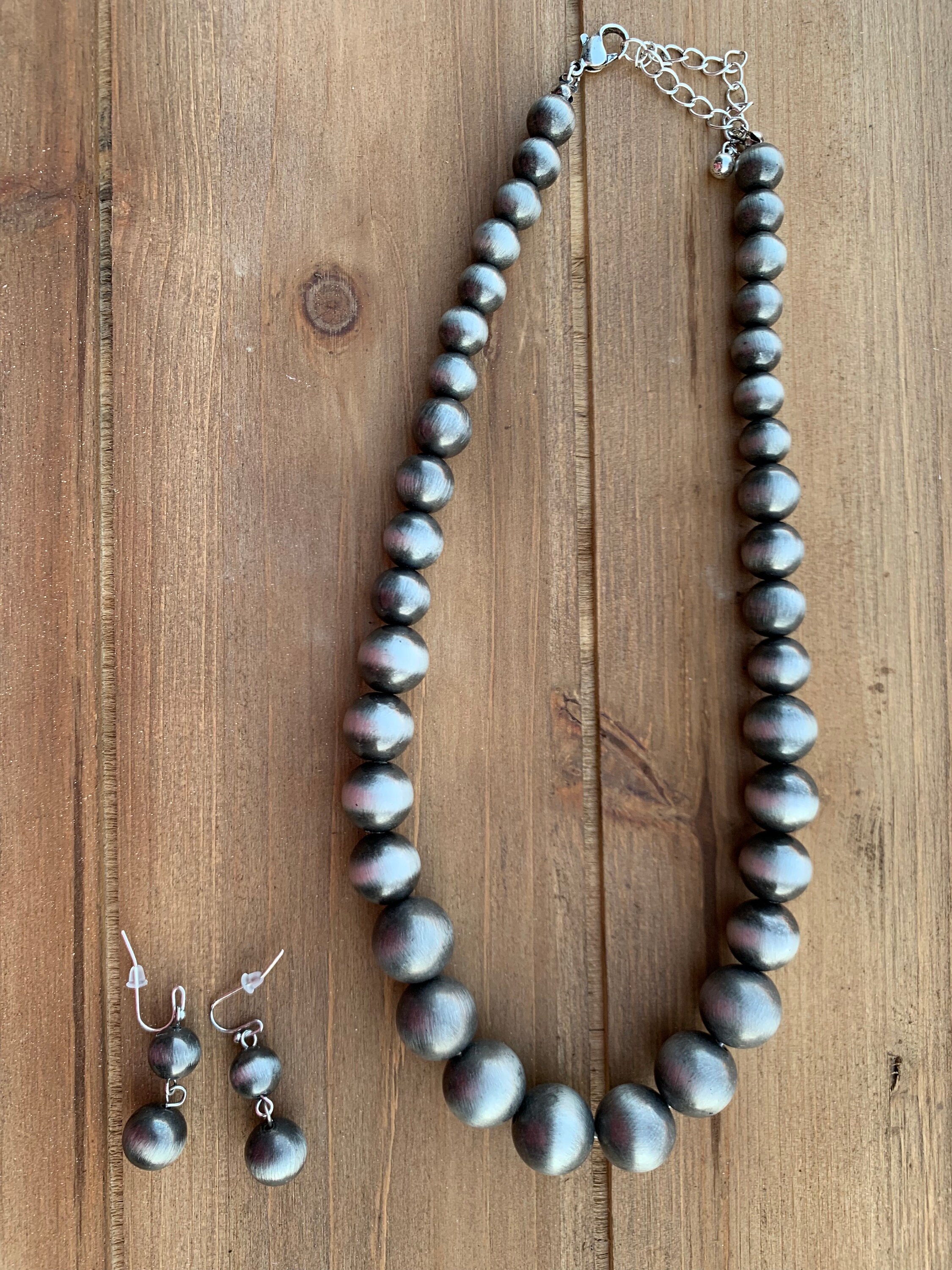 Handmade Beaded Small Necklace Choker \u2018Way Out West\u2019