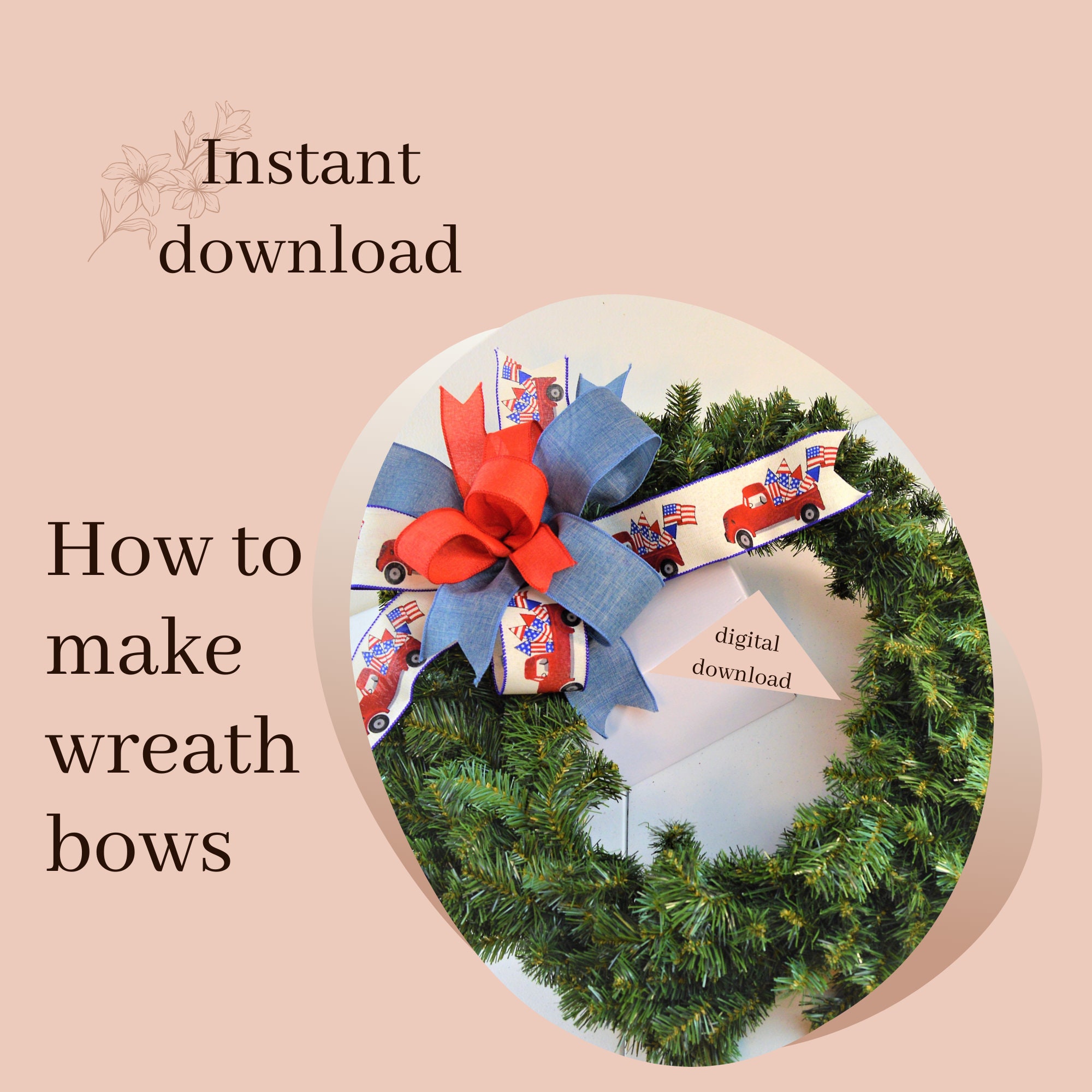 How to Make a Bow, How to Make a Wreath Bow, Bowdabra Maker, Bow
