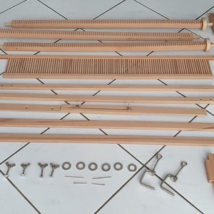 Weaving Loom / Rigid Heddle Loom 80 cm ERLA, Wood, for Hobby and Professional Weavers