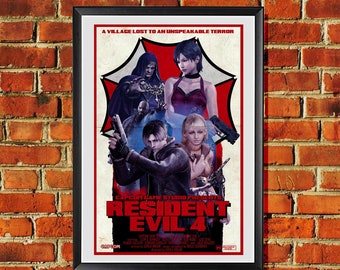NEW Resident Evil 3 Nemesis Remake Game Poster Wall Art 11x17 13x19