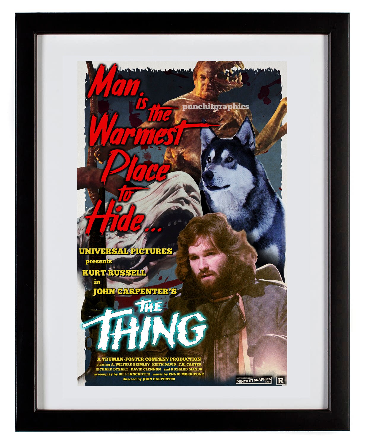 John Carpenter's The Thing - Movie Poster (Regular Style - Ultimate