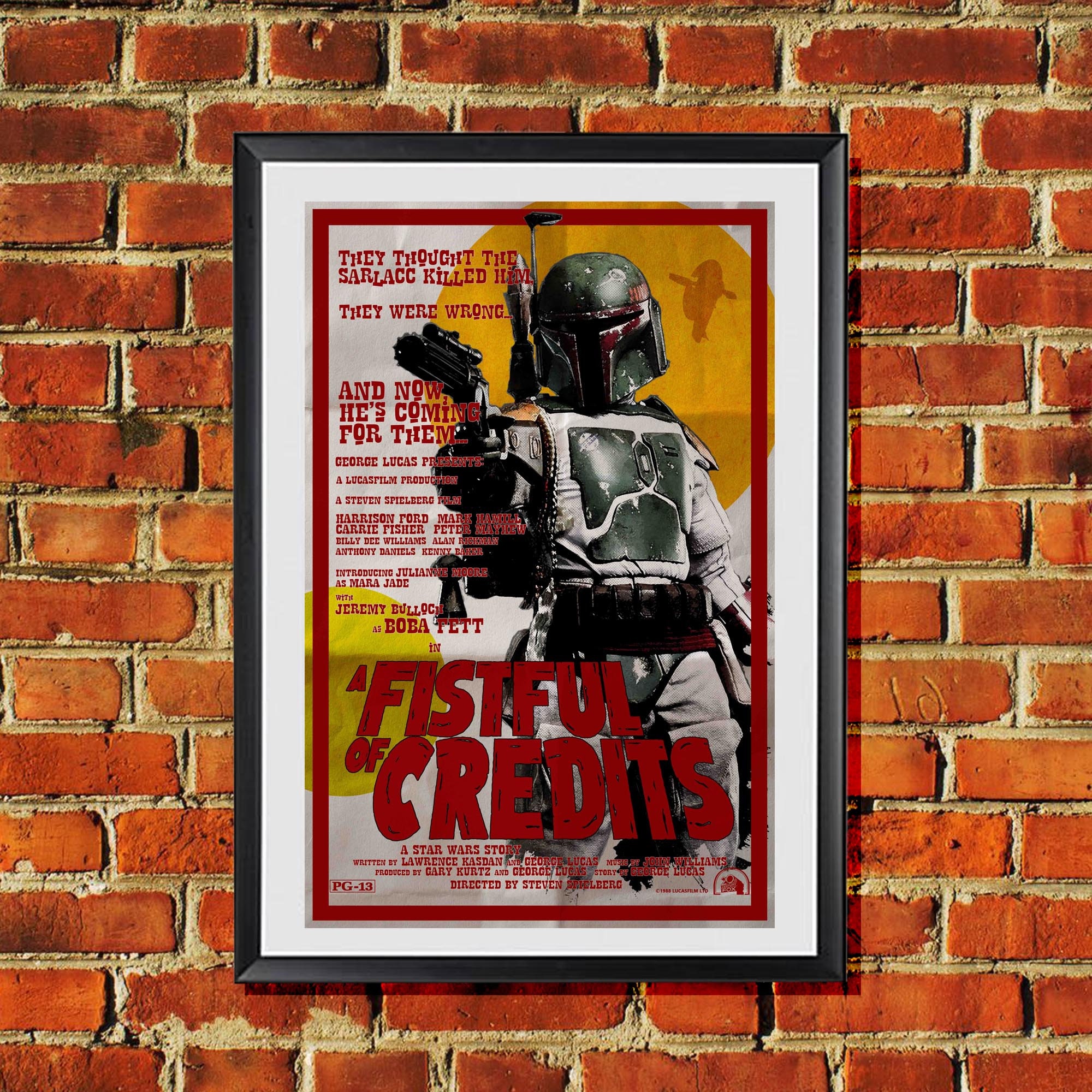 Poster Boba Etsy Fett -