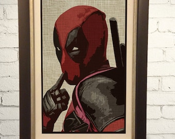 Deadpool Ryan Reynolds Art Print 11 x 17 Poster