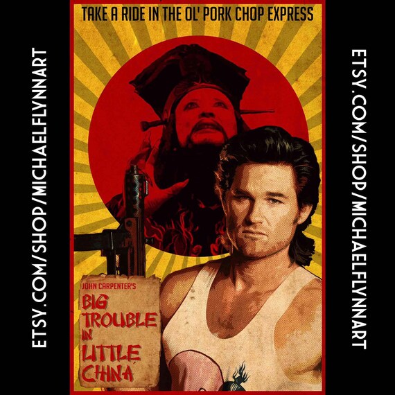 Big Trouble In Little China Poster Art Print 11x17 Inches Etsy Canada
