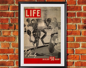 Mister Handy &quot;Life&quot; Magazine Cover Artwork