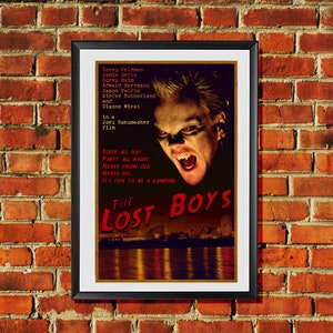 The Lost Boys Retro Art Print 11 x 17 Poster
