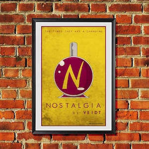 Watchmen Nostalgia Perfume Advertisement Retro Style Original Artwork 11x17 inches Poster Print