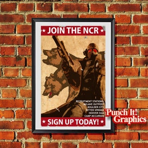 New California Republic NCR Propaganda Print 11x17 inches