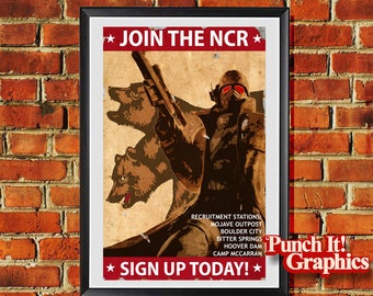 New California Republic NCR Propaganda Print 11x17 inches
