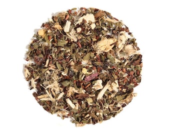 Peppermint Tea with Spearmint - After Dinner Mint Tea (Herbal, Loose Leaf Tea Blend)
