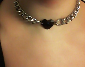 Gargantilla de corazón de Swarovski