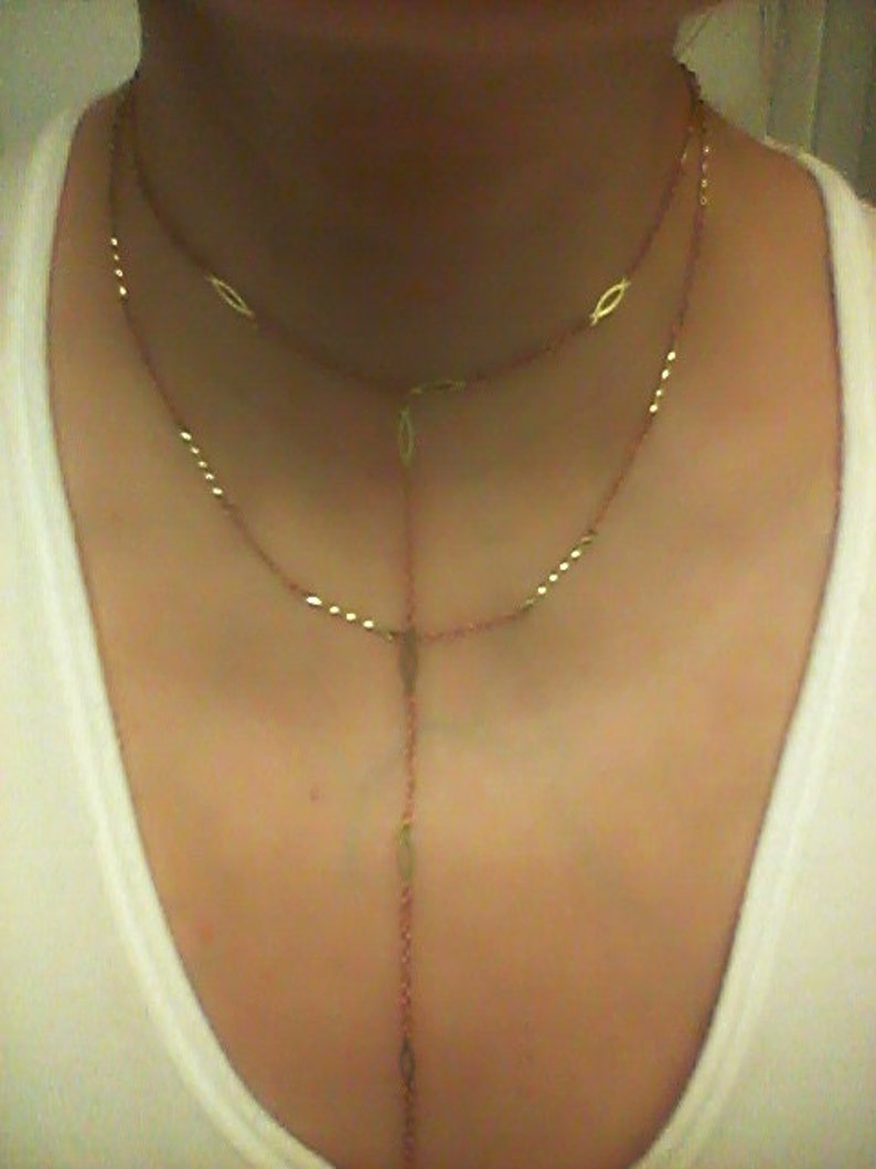Delicate Layering NecklacesCopper and Brass Choker LariatCopper and Brass Layering NecklaceCopper Lariat Necklace