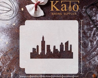 New York Skyline 783-B232 Stencil