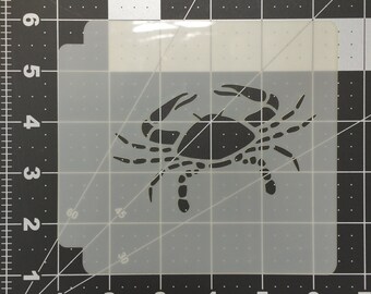 Crab stencil | Etsy