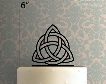 celtic cake topper etsy