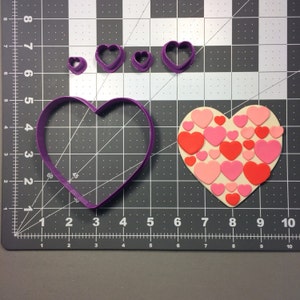 Herzen Herz 100 Cookie Cutter Set