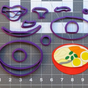 Ramen 266-A043 Cookie Cutter Set