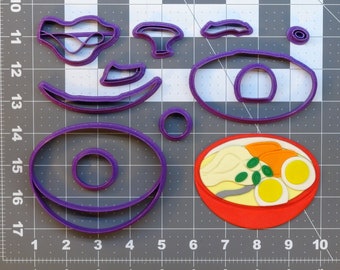 Ramen 266-A043 Cookie Cutter Set