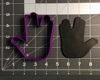Vulcan Salute 100 Cookie Cutter